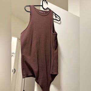 Abercrombie & Fitch Brown Tank Bodysuit